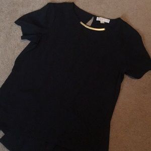 Michael Kors Size 8 black top